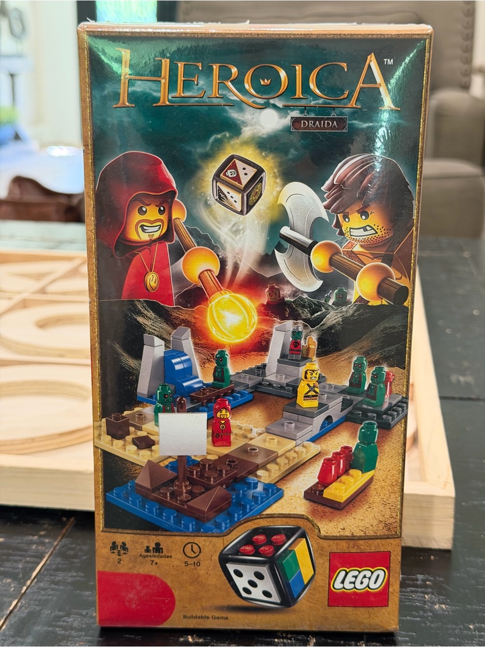 New!  Retired LEGO Heroica Draida Board Game
